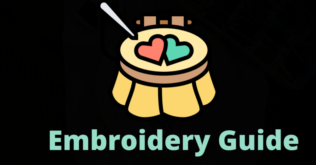 Embroidery Guide Home